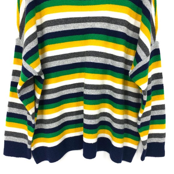 COURT & ROWE Wool Blend Striped Sweater - Picture 6 of 16